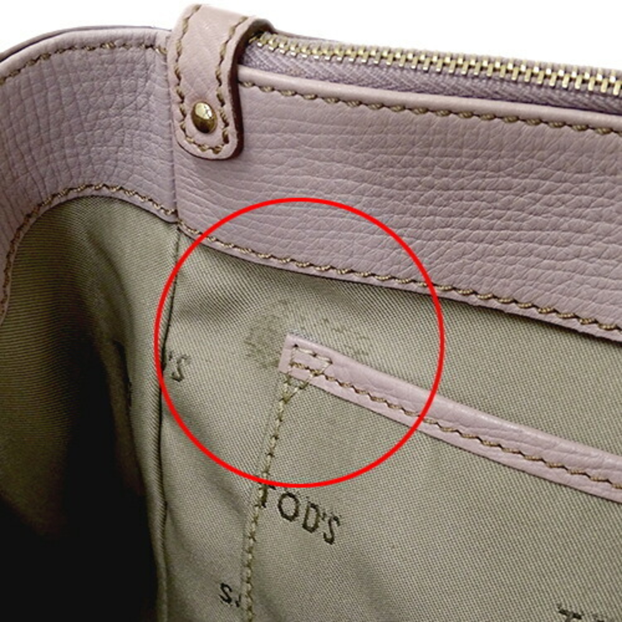 Tod's Women's Handbag Shoulder Bag 2way D-Styling Leather Pink