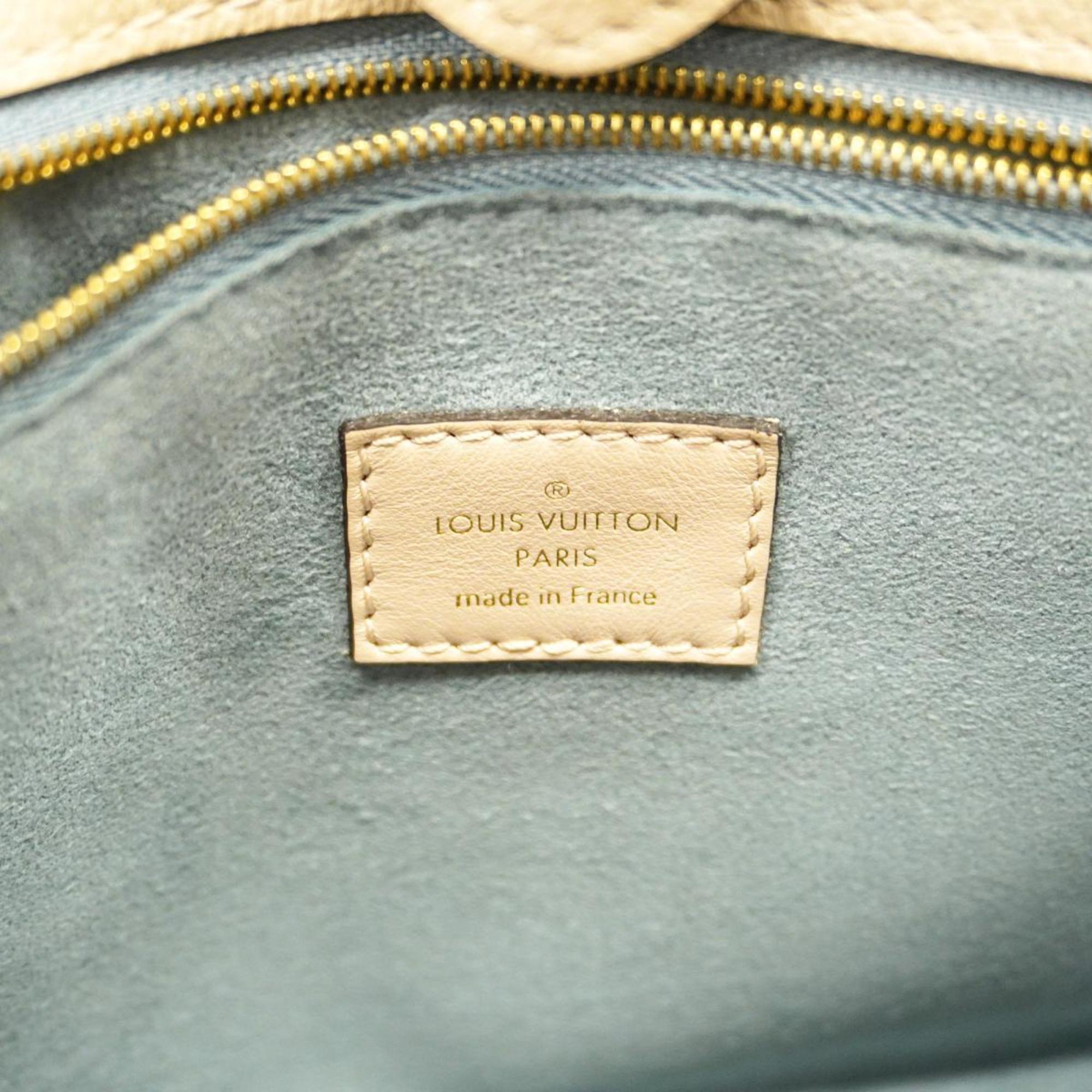 Louis Vuitton Handbag Monogram On My Side PM M57729 Greige Women's