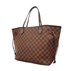 Louis Vuitton Tote Bag Damier Neverfull MM N51105 Ebene Women's