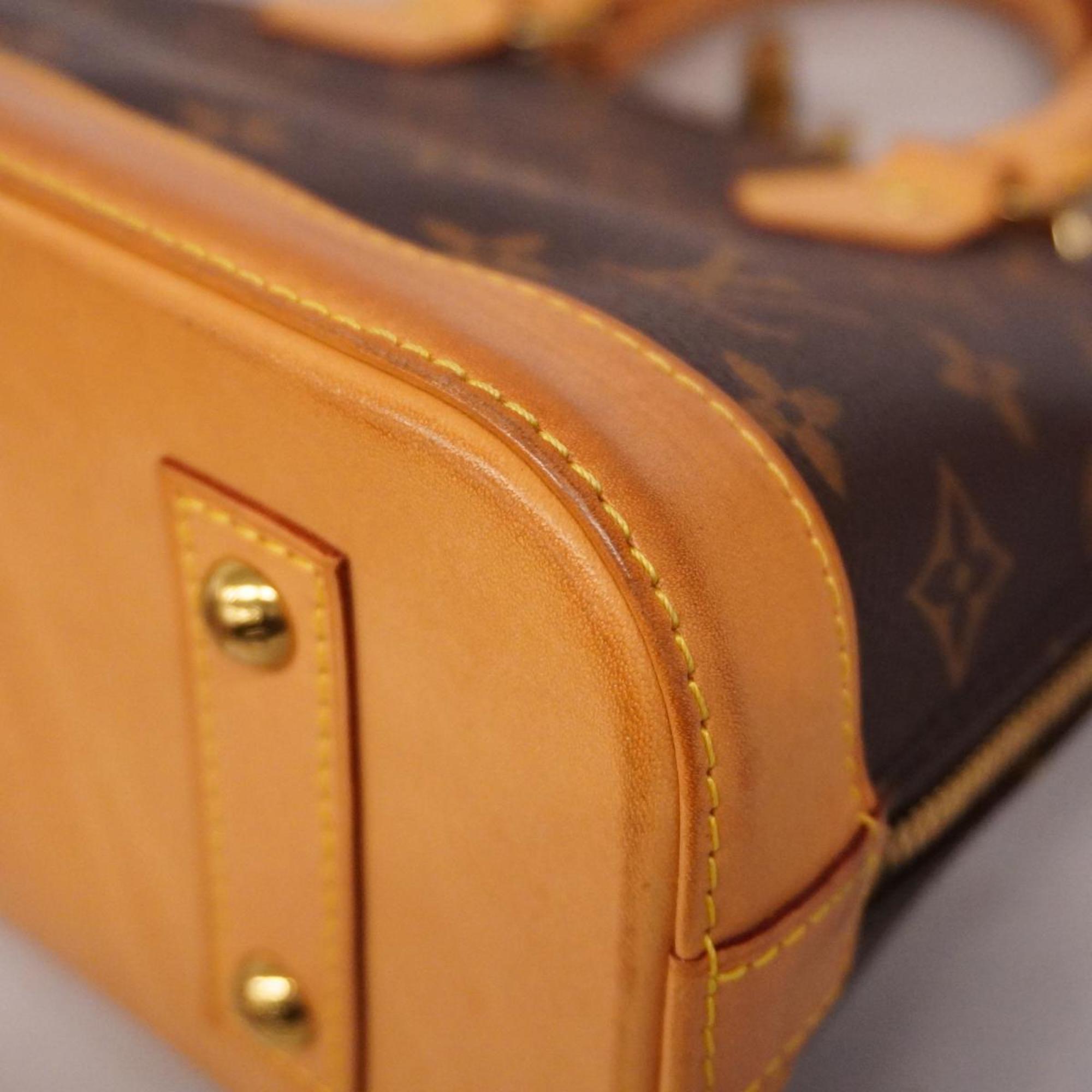Louis Vuitton Handbag Monogram Alma BB M46990 Brown Ladies