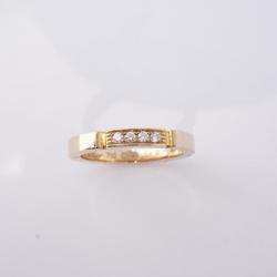 Cartier Ring Maillon Panthere/4PD Diamond K18YG Yellow Gold Ladies