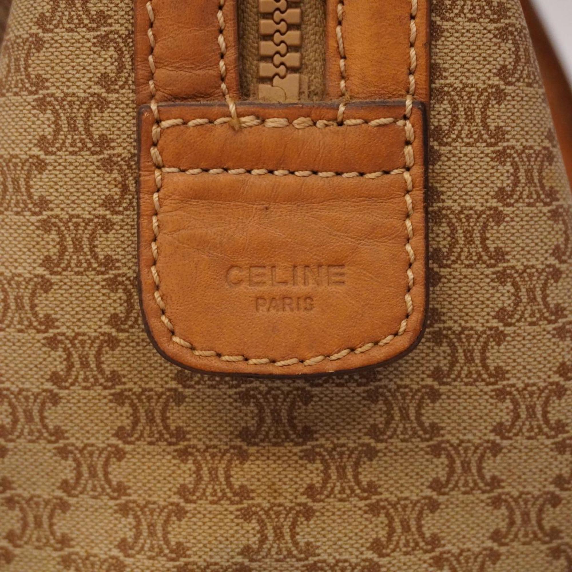 Celine handbag macadam brown ladies