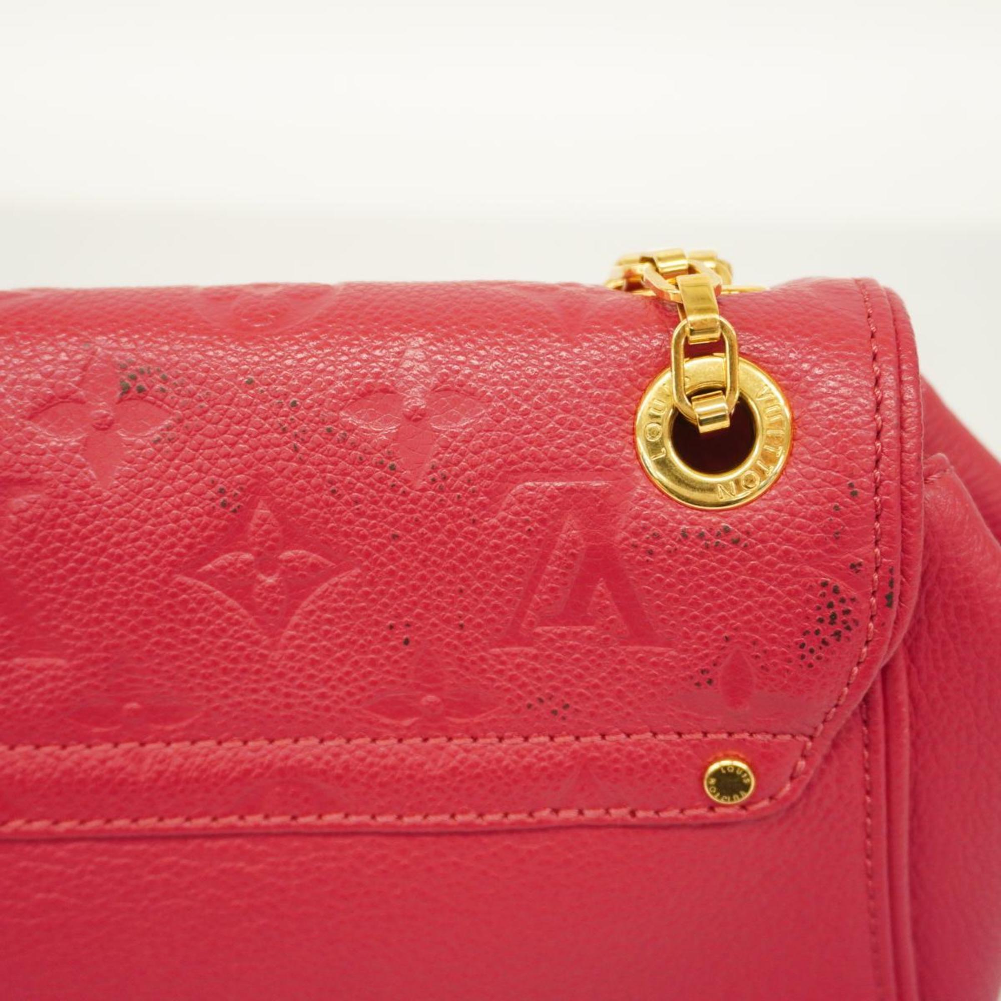 Louis Vuitton Shoulder Bag Monogram Empreinte Saint-Germain PM M48949 Cerise Ladies