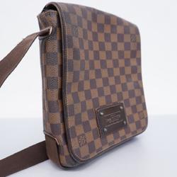 Louis Vuitton Shoulder Bag Monogram Brooklyn PM N51210 Ebene Men's