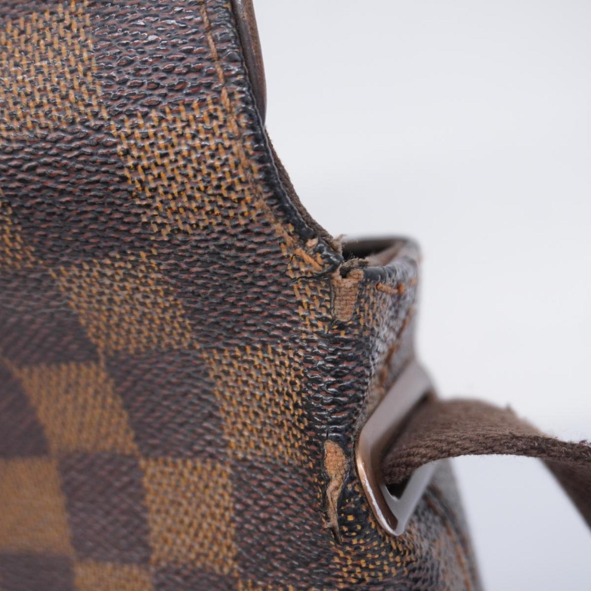 Louis Vuitton Shoulder Bag Monogram Brooklyn PM N51210 Ebene Men's