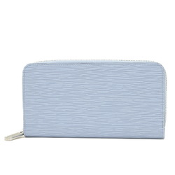 Louis Vuitton Epi Zippy Wallet Round Long Blue Nuage M82141