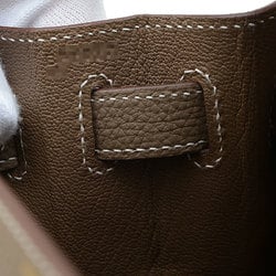 Hermes Kelly 28 Inner Stitching Handbag Togo Etoupe B Stamp