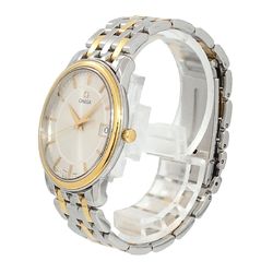 OMEGA De Ville Prestige Two-tone 4310 31 Men's Watch Date Silver YG Yellow Gold Quartz