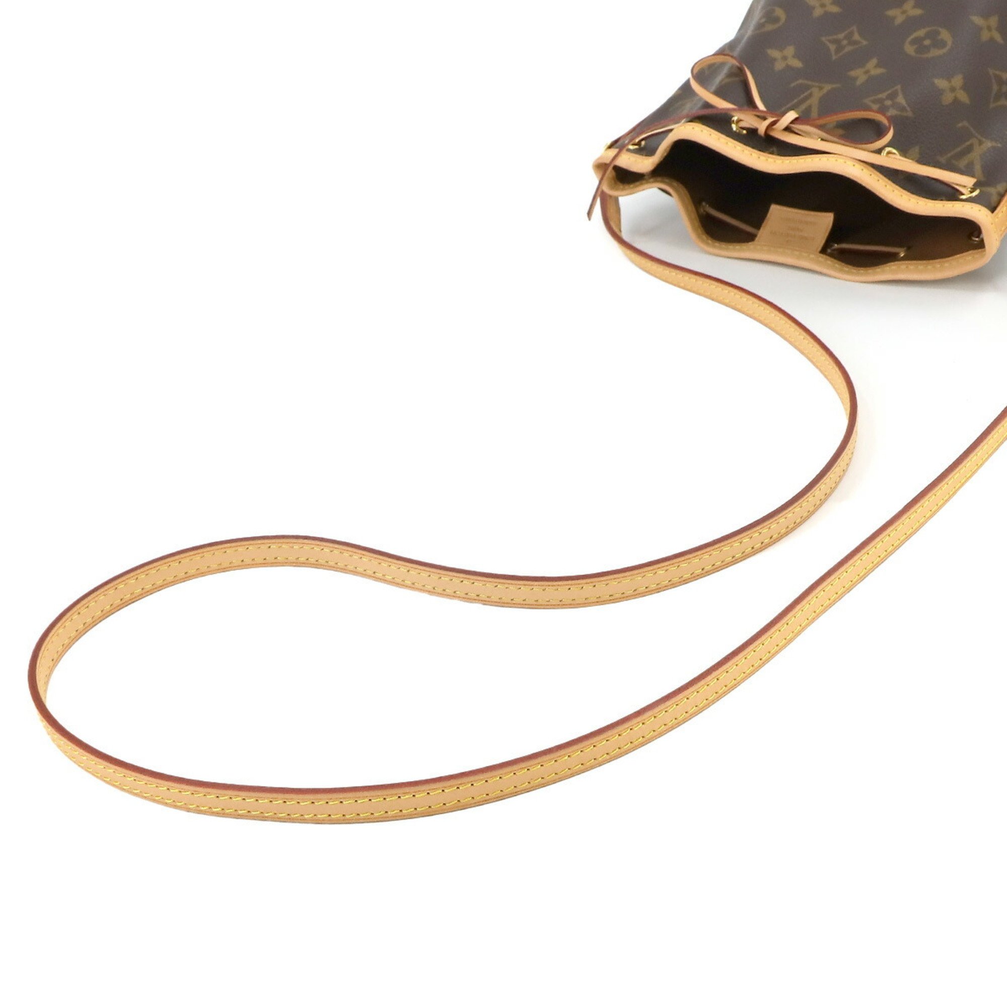 Louis Vuitton Monogram Nano Noe Shoulder Bag Brown M41346