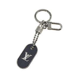 Louis Vuitton Epi Porte Cles LV Tab Bag Charm Keyring Navy Silver M62788