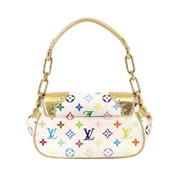 Louis Vuitton LOUIS VUITTON Monogram Multicolor Marilyn All Hand Bag Leather Blanc White M40206