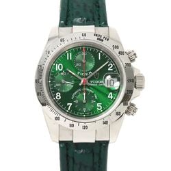 Tudor Chronotime Prince Date 79280 Men's Watch Green Automatic Self-Winding Chrono time