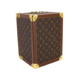Louis Vuitton LOUIS VUITTON Monogram Boite Flacons Makeup Box Vanity Hand Bag Brown M21828
