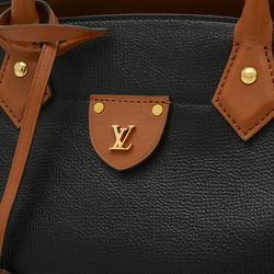 Louis Vuitton All Set MM Tote Bag Black Brown M57160