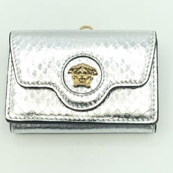 VERSACE Tri-fold wallet Chain Silver Versace