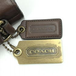 COACH Leather Shoulder Bag Brown 70710 Coach