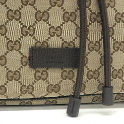 GUCCI GG Canvas Bag 449175 Gucci Backpack Outlet Engraved
