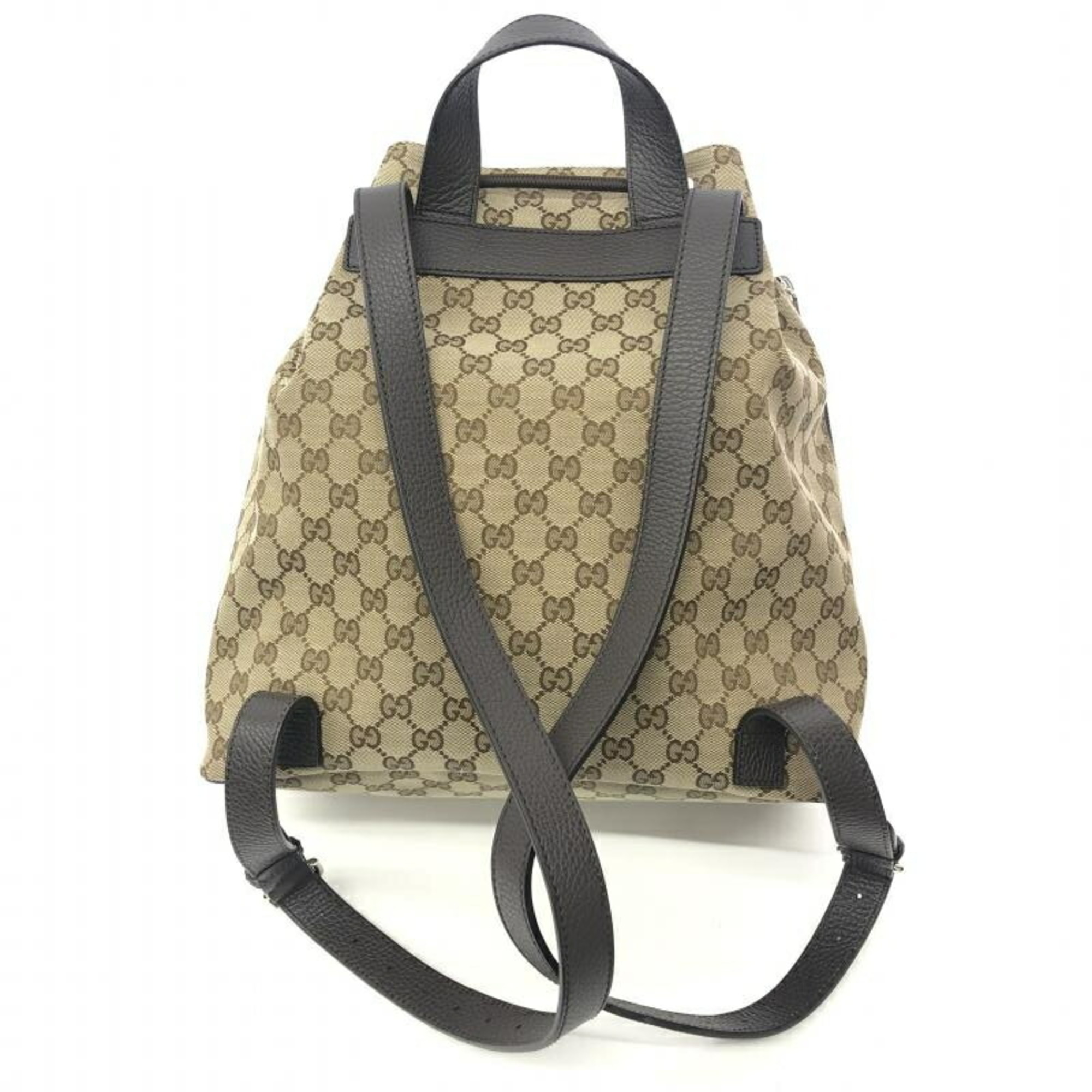 GUCCI GG Canvas Bag 449175 Gucci Backpack Outlet Engraved