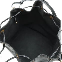LOUIS VUITTON Louis Vuitton Epi Petit Noe Shoulder Bag Soft Leather Noir Black M59012