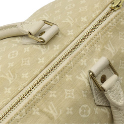 LOUIS VUITTON Louis Vuitton Monogram Run Speedy 30 Handbag Boston Bag Dune White M95319