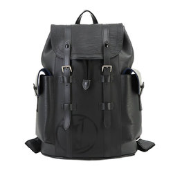 Louis Vuitton Epi LV Circle Christopher PM Backpack Rucksack Noir M53302
