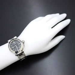 Cartier Pasha C W31043M7 Boys' Watch Date Black Automatic Self-Winding