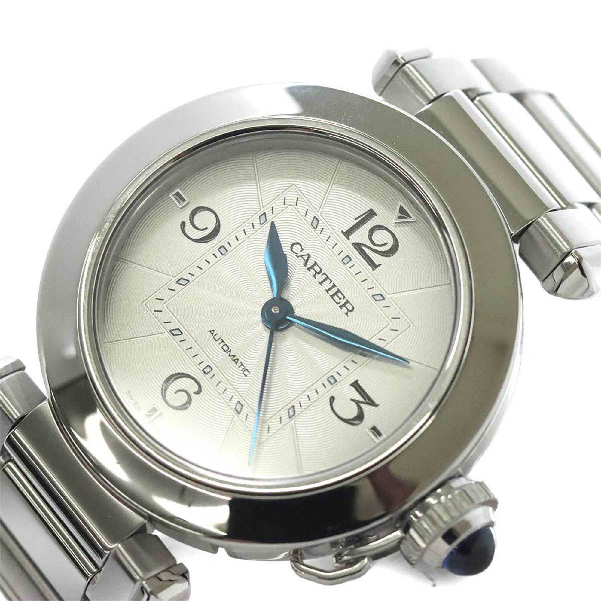 Cartier Pasha de 35mm WSPA0013 Ladies' Watch Silver Luton Automatic