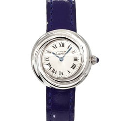 Cartier Must Trinity W1014945 Ladies Watch Silver SV925 Quartz
