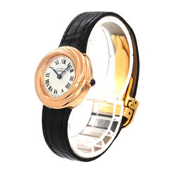 Cartier Must Trinity Vermeil Ladies Watch Silver SV925 Quartz