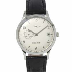 Zenith ZENITH Class Elite 01 1125 650 Men's Watch Date Silver Small Second Hand Hand-wound