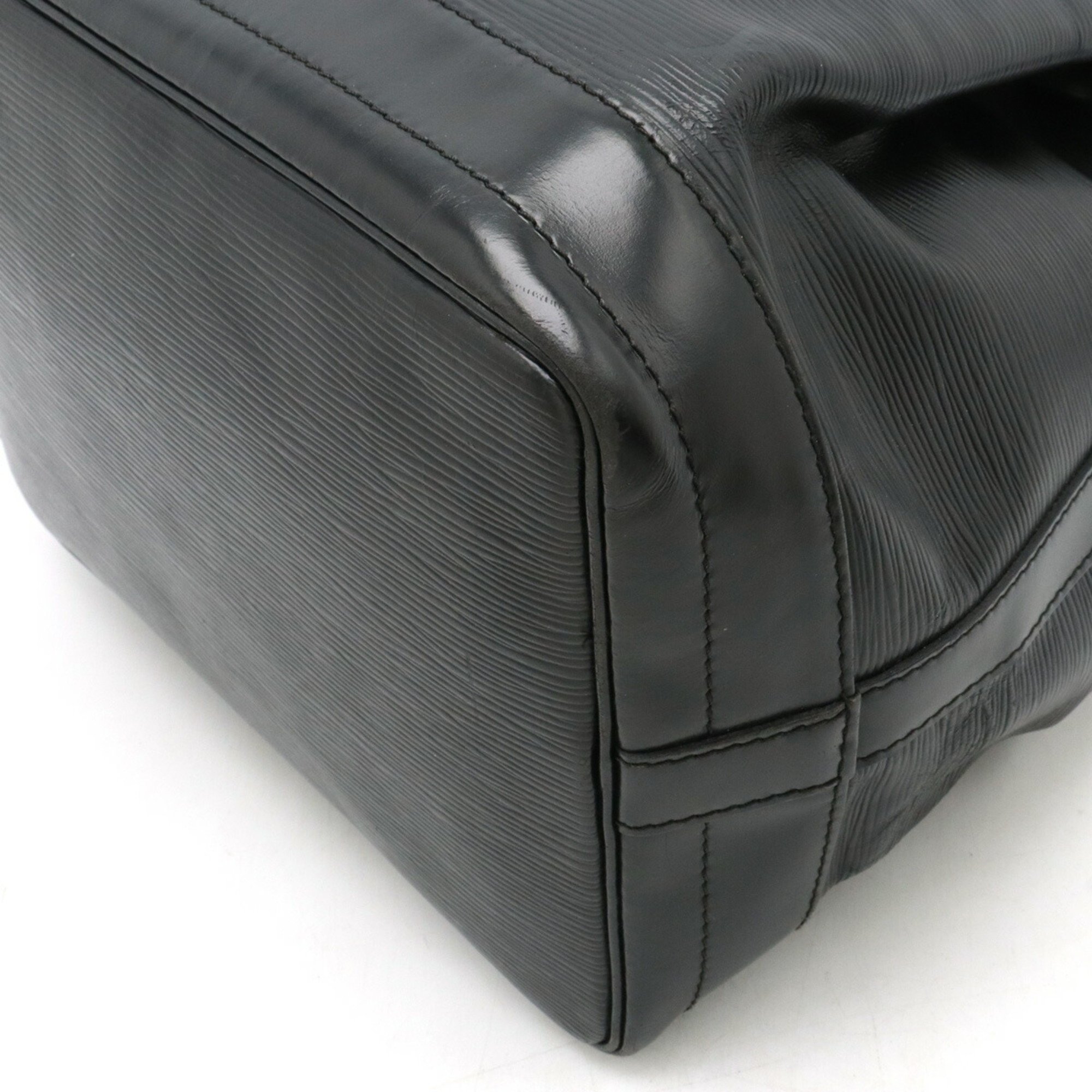 LOUIS VUITTON Epi Noe Shoulder Bag Leather Noir Black M59002