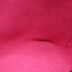LOUIS VUITTON Louis Vuitton Lockme Bucket Shoulder Bag Leather Noir Black Pink M54677