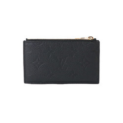 Louis Vuitton LOUIS VUITTON Monogram Empreinte Porto Cult Zip Business Card Holder/Card Case Wallet/Coin Noir M68339 RFID