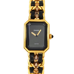 CHANEL Premiere M size H0001 Ladies' watch Black Gold Quartz