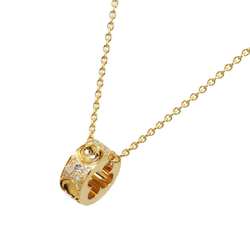 Louis Vuitton LOUIS VUITTON Pendant Empreinte Diamond Necklace 40cm K18 YG Yellow Gold 750