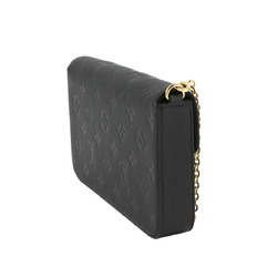 Louis Vuitton Monogram Empreinte Pochette Felice Chain Wallet Leather Noir M82477 RFID