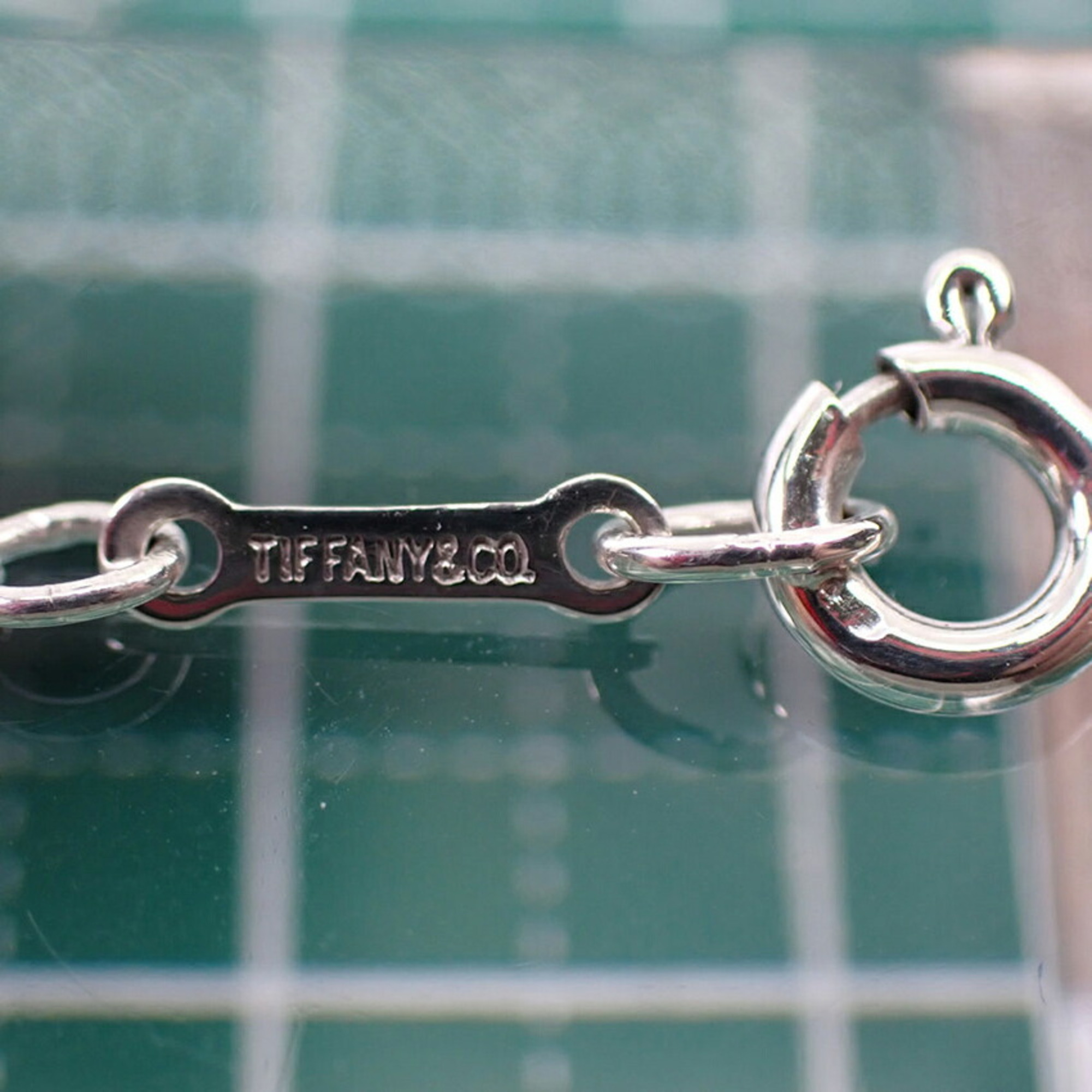 TIFFANY Tiffany 925 Bean Pendant Necklace