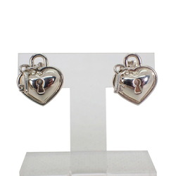 TIFFANY Tiffany 925 Cadena Heart Key Earrings