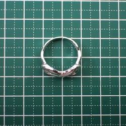 TIFFANY 925 Double Loving Heart Ring, size 13.5