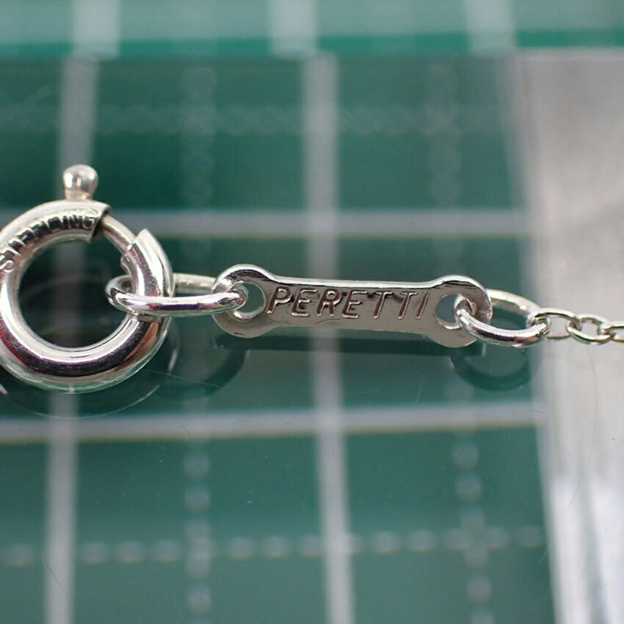TIFFANY Tiffany 925 Bean Pendant Necklace