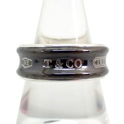 TIFFANY 925 Titanium 1837 Ring Size 14.5