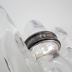 TIFFANY 925 Titanium 1837 Ring Size 14.5