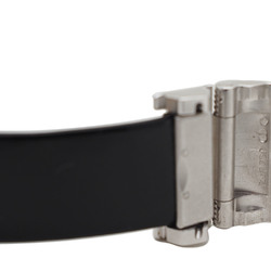 Piaget Miss Procotol K18WG 3P Diamond Watch Silver White Gold Leather Strap Women's Quartz PIAGET