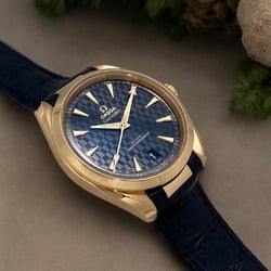 Omega Seamaster Aqua Terra 150M Tokyo 2020 Olympic Commemorative Model 522.53.41.21.03.001 Blue Men's Watch