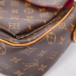 Louis Vuitton Shoulder Bag Monogram Vivacite GM M51163 Brown Ladies