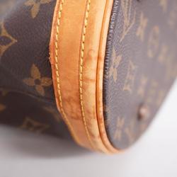 Louis Vuitton Tote Bag Monogram Petit Bucket M42238 Brown Women's