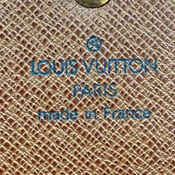 Louis Vuitton Long Wallet Monogram Porto Monnaie Credit M61725 Brown Men's Women's