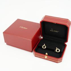 Cartier Trinity 1PD Diamond Earrings, K18YG Yellow Gold, K18WG White K18PG Pink Women's