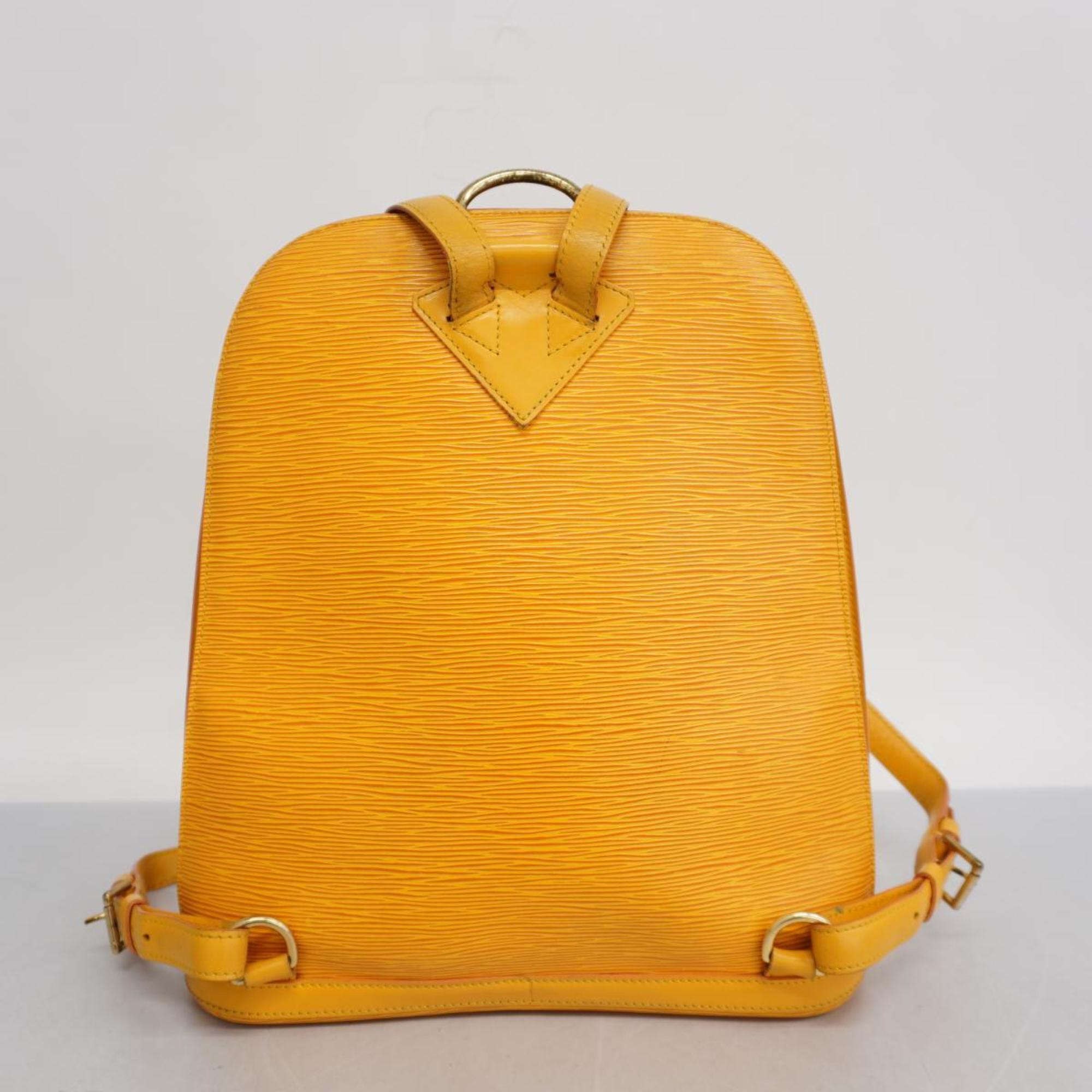 Louis Vuitton Backpack Epi Cobran M52299 Jaune Ladies