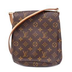 Louis Vuitton Shoulder Bag Monogram Musette Salsa Short Strap M51258 Brown Women's